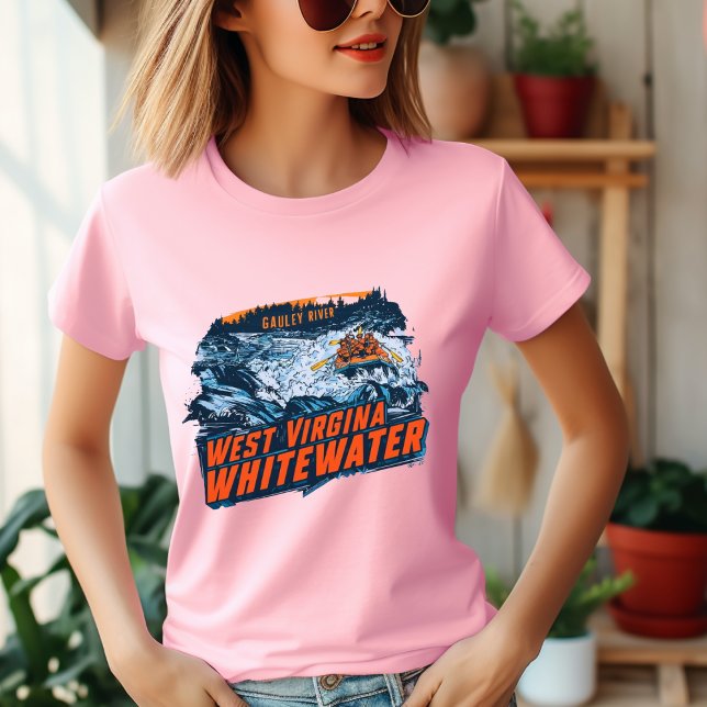 Väster Virginia Whitewater T-Shirt (Skapare uppladdad)