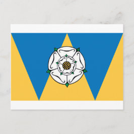 Väster Yorkshire-Flagga Vykort