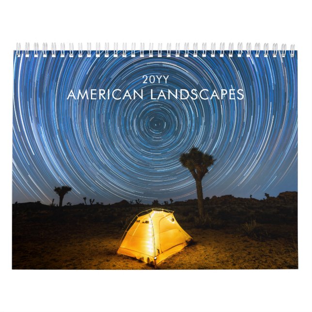 Västerländsk amerikansk finkonstfotografi 2026 kalender (Omslag)
