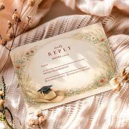 Västerländsk blomgradueringsfest OSA kort