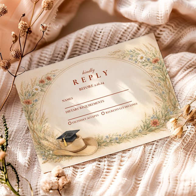 Västerländsk blomgradueringsfest OSA kort (Skapare uppladdad)