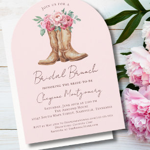 Västerländsk Boho Bröllopsbrunch Rosenskära Blommi Inbjudningar