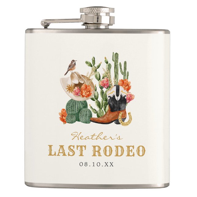 Västerländsk Boho Fickplunta (Western Theme Boho Flask by Painted Paperie
)