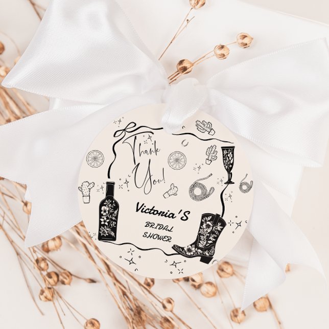 Västerländsk Bröllopsfest Tacksamhet Gåvor Etiketter (Skapare uppladdad)