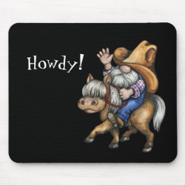 Västerländsk Cowboy Gnome Musmatta