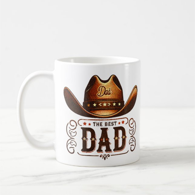 Västerländsk Fars Dag  Kaffemugg (Vänster)