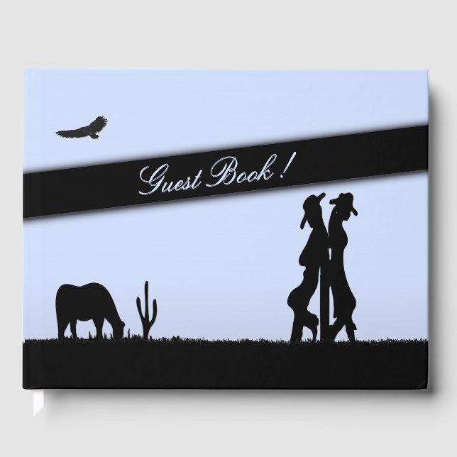 Västerländsk gästbok för evenemang (Framsida)