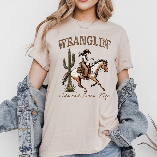Västerländsk Grafisk T-Shirt - Att Tämja Barn (Skapare uppladdad)