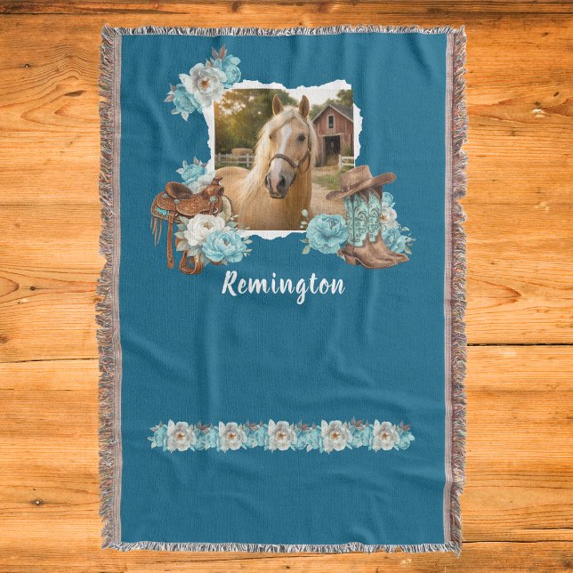 Västerländsk hästblomma filt (Skapare uppladdad)