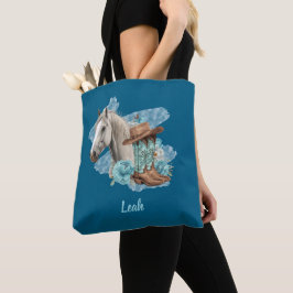 Västerländsk hästtotebag tygkasse