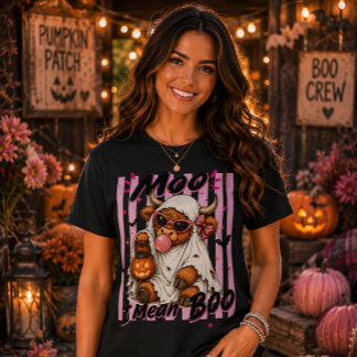Västerländsk Highlandko Halloween T Shirt