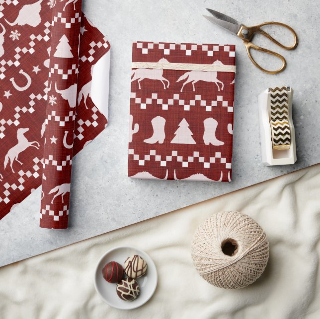 Västerländsk jul presentpapper (Hantverk)