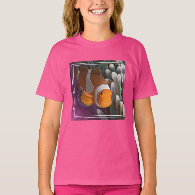 Västerländsk klovanemonfisk t shirt (Framsida)