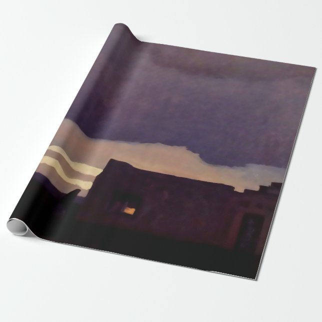 Västerländsk konst ”Late Afternoon” av Maynard Dix Presentpapper (Utrullad)