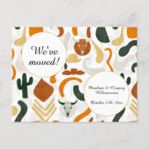 Västerländsk, öken, cowboy boho, adressändring 