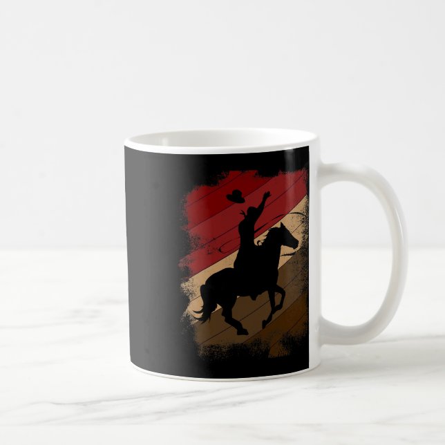 Västerländsk ridning bonde ridning present Ho Kaffemugg (Höger)