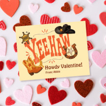Västerländsk YeeHaw Hej Valentine