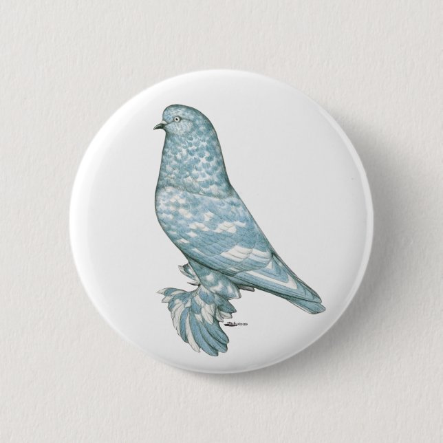 Västern England Tumbler: Lavender Mottle Knapp (Framsida)