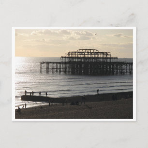 Västern Pier in Hove Vykort