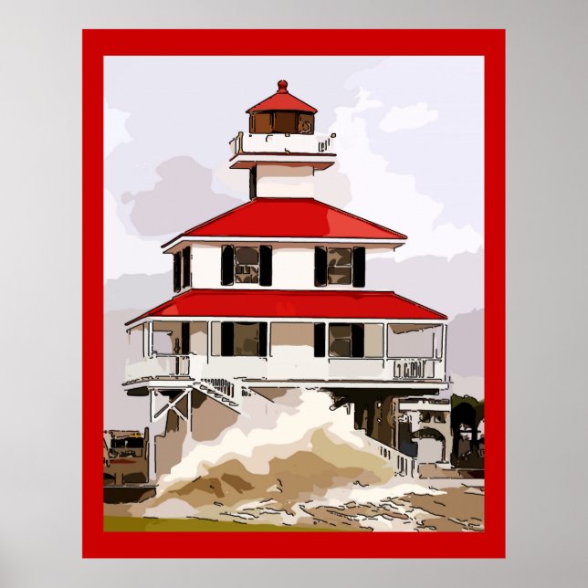 Västerns slutljus i storm poster (Framsidan)