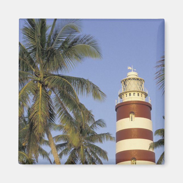 Västindien, Bahamas, Abaco, Elbow Cay. Hopetown Magnet (Framsidan)