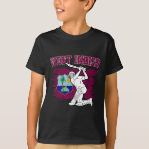 Västindien cricket fan västindien supporter Cric T Shirt