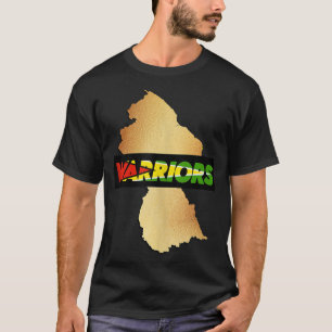 Västindien Cricket Guyana Warriors Guyanese T Shirt