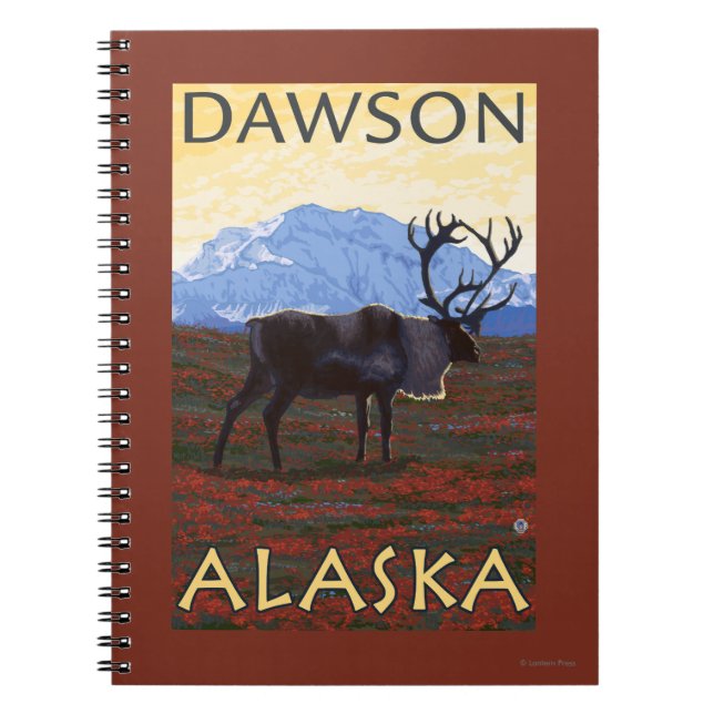 Västindien - Dawson, Alaska Anteckningsbok (Framsidan)