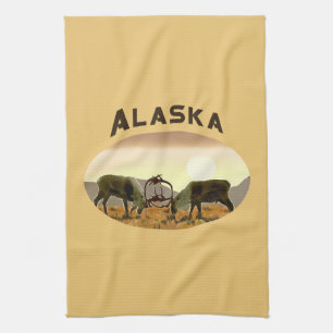 Västindien Duel - Alaska Kökshandduk