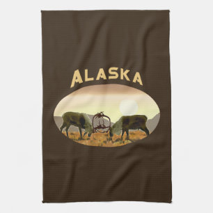 Västindien Duel - Alaska Kökshandduk