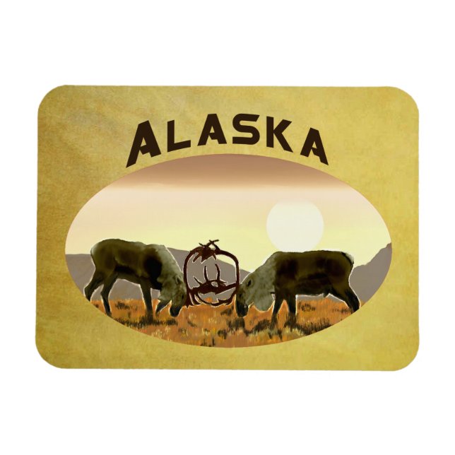 Västindien Duel - Alaska Magnet (Horisontell)