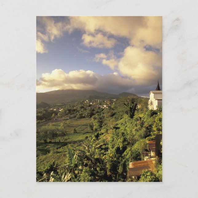 Västindien, Fransk Väster Indies, Martinique. Vykort (Framsida)