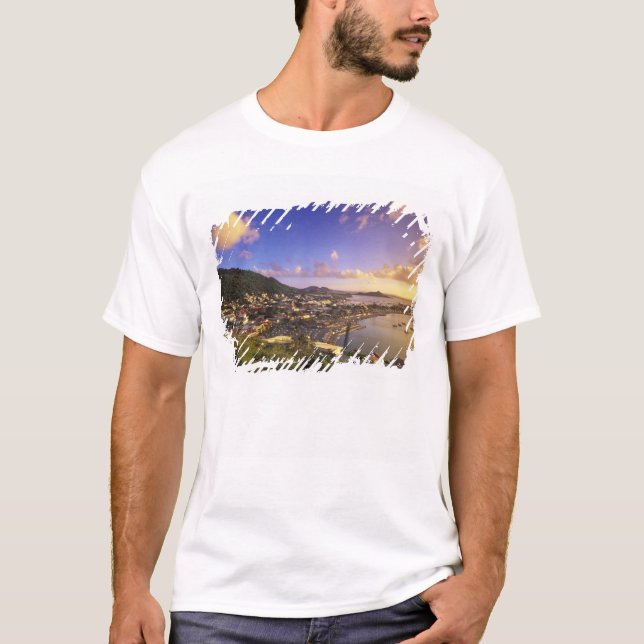 Västindien, Fransk Väster Indies, St. Martin. T-shirt (Framsida)