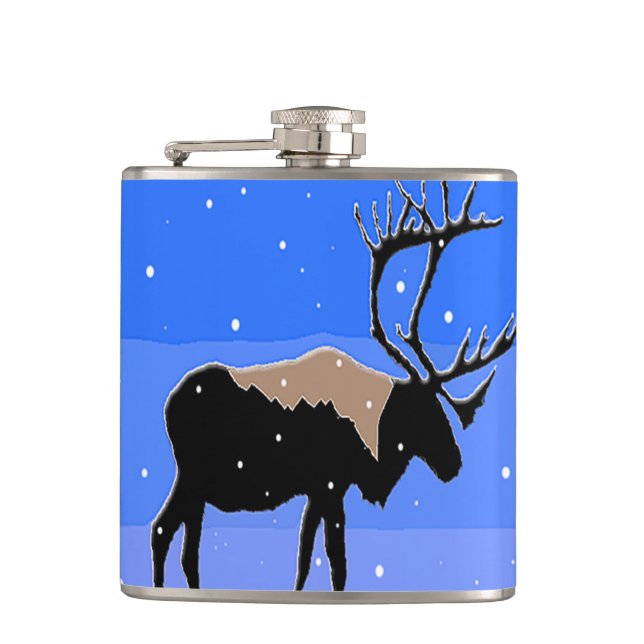 Västindien i Winter - Original Wildlife Art Fickplunta (Framsidan)