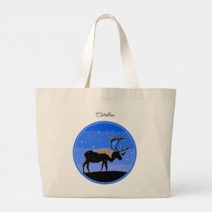 Västindien i Winter - Original Wildlife Art Jumbo Tygkasse