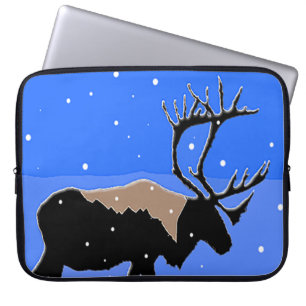 Västindien i Winter - Original Wildlife Art Laptop Fodral