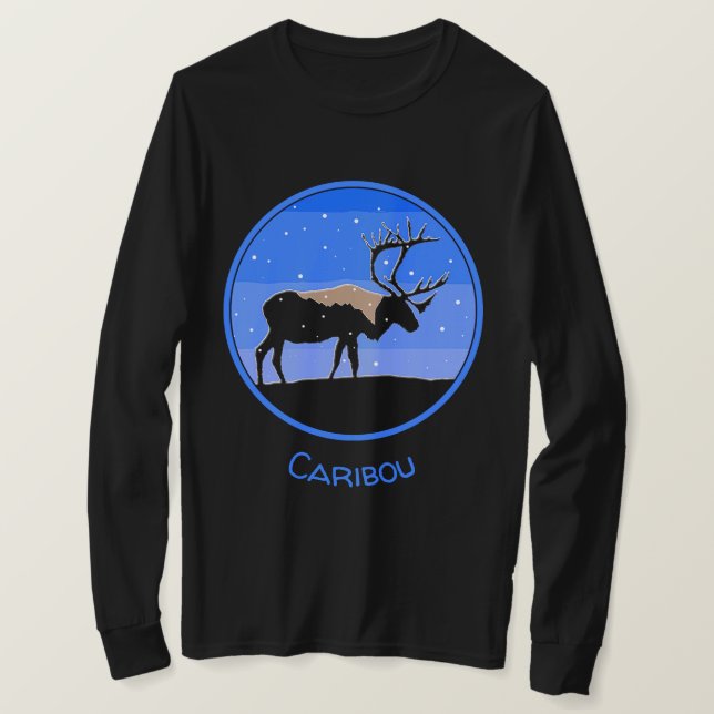 Västindien i Winter - Original Wildlife Art T Shirt (Design framsida)