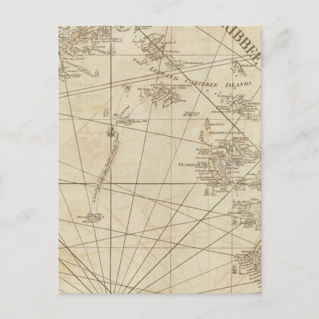 Västindien, Jungfruöarna Vykort (Framsida)