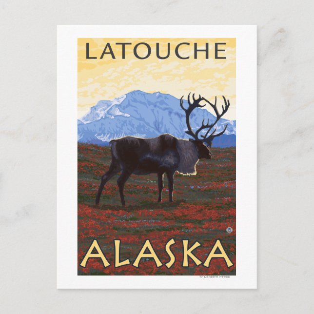 Västindien - Latouche, Alaska Vykort (Framsida)