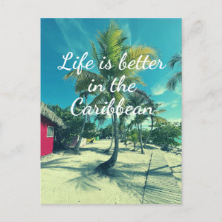 Västindien Life Helg Vykort