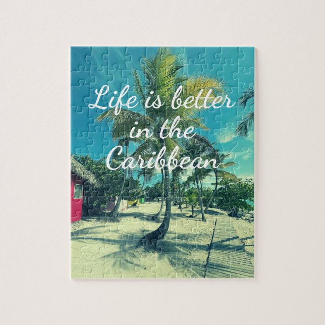 Västindien Pussel (Vertikal)