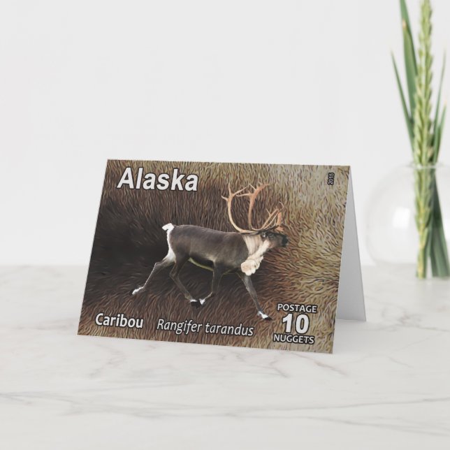Västindien (renare) - Alaska Postage Helgkort (Framsida)