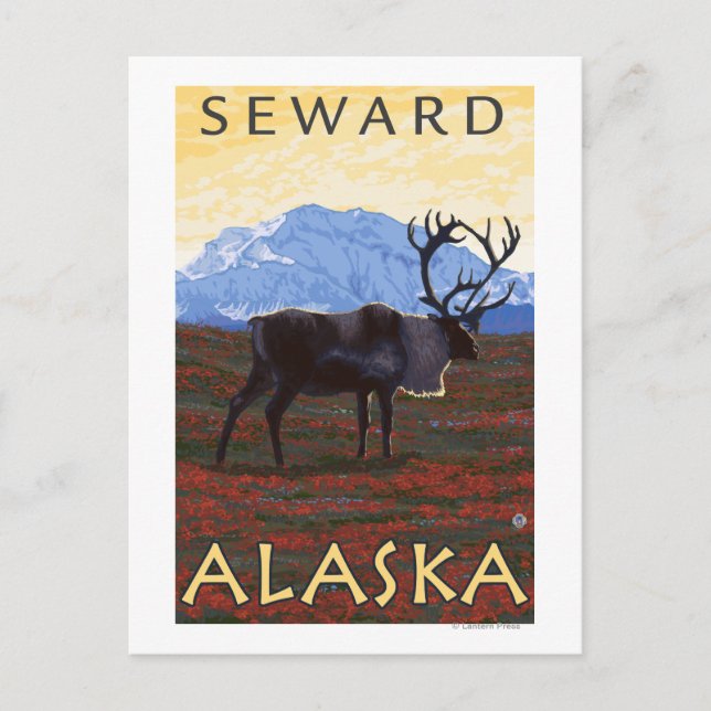 Västindien - Seward, Alaska Vykort (Framsida)