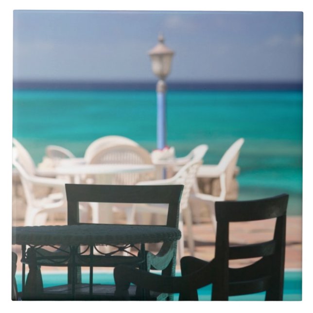 Västindien, TURKS & CAICOS, Grand Turk Island Kakelplatta (Framsidan)