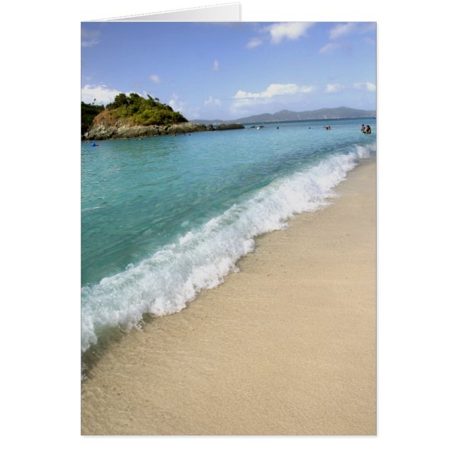 Västindien, USA, Jungfruöarna, St. John Hälsningskort (Framsidan)