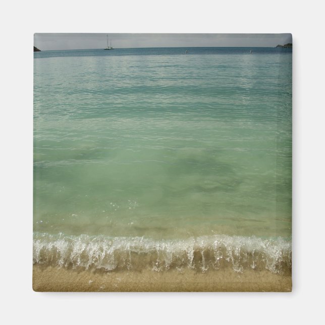 Västindien, USA, Jungfruöarna, St. Thomas, 4 Magnet (Framsidan)