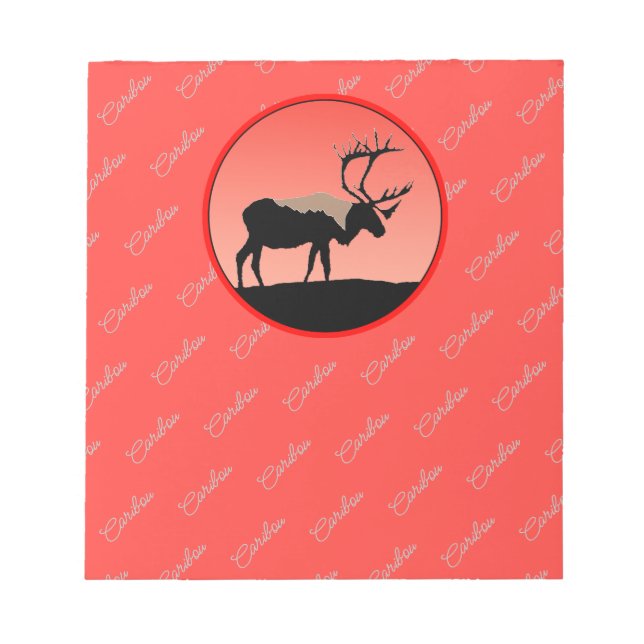 Västindien vid Sunset - Original Wildlife Art Anteckningsblock (Framsida)