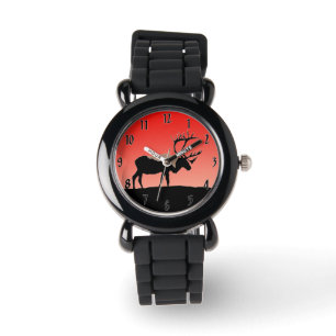 Västindien vid Sunset - Original Wildlife Art Armbandsur
