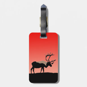 Västindien vid Sunset - Original Wildlife Art Bagagebricka