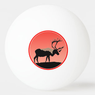 Västindien vid Sunset - Original Wildlife Art Pingisboll